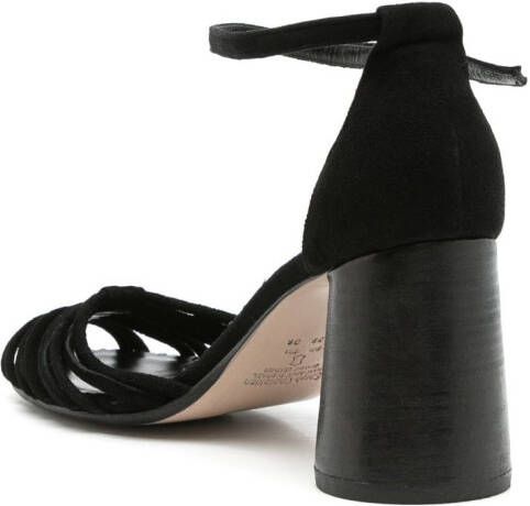 Sarah Chofakian Cyril 65mm caged sandals Black