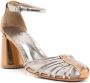 Sarah Chofakian Cyril 75mm metallic sandals Gold - Thumbnail 2