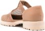 Sarah Chofakian Dimitri open-knit sandals Brown - Thumbnail 3