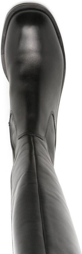 Sarah Chofakian Dorian knee-length boots Black
