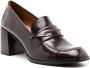 Sarah Chofakian Eliza 70mm block-heel loafers Brown - Thumbnail 2