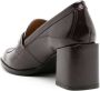 Sarah Chofakian Eliza 70mm block-heel loafers Brown - Thumbnail 3