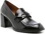 Sarah Chofakian Eliza 70mm heeled loafers Black - Thumbnail 2