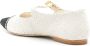 Sarah Chofakian Elizabeth colour-block ballerina shoes White - Thumbnail 3