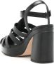 Sarah Chofakian Fleure 70mm leather sandals Black - Thumbnail 3