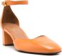 Sarah Chofakian Florence 40mm leather sandals Orange - Thumbnail 2
