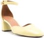 Sarah Chofakian Florence 45mm leather sandals Yellow - Thumbnail 2