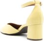 Sarah Chofakian Florence 45mm leather sandals Yellow - Thumbnail 3
