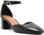Sarah Chofakian Florence 55mm leather sandals Black - Thumbnail 2