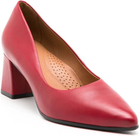 Sarah Chofakian Francesca 65mm pointed-toe pumps Red