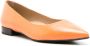 Sarah Chofakian Francesca leather ballerina shoes Orange - Thumbnail 2