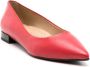 Sarah Chofakian Francesca pointed-toe ballerina shoes Red - Thumbnail 2
