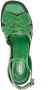Sarah Chofakian Giverny 45mm leather sandals Green - Thumbnail 4