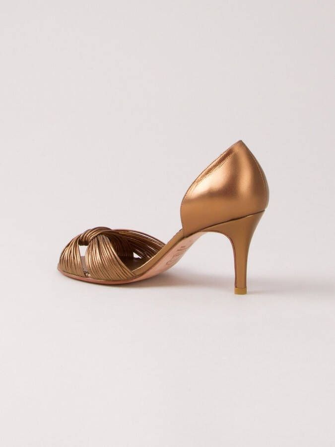 Sarah Chofakian high-heel pumps Metallic