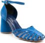 Sarah Chofakian Hilda caged 80mm sandals Blue - Thumbnail 2