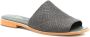 Sarah Chofakian interwoven flat leather sandals Grey - Thumbnail 2