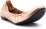 Sarah Chofakian Julia metallic ballerina shoes Gold - Thumbnail 2