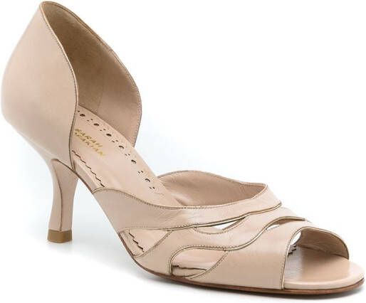 Sarah Chofakian Kate open-toe sandals Neutrals