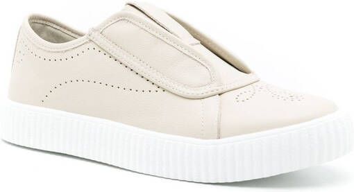 Sarah Chofakian Kerby leather sneakers Neutrals