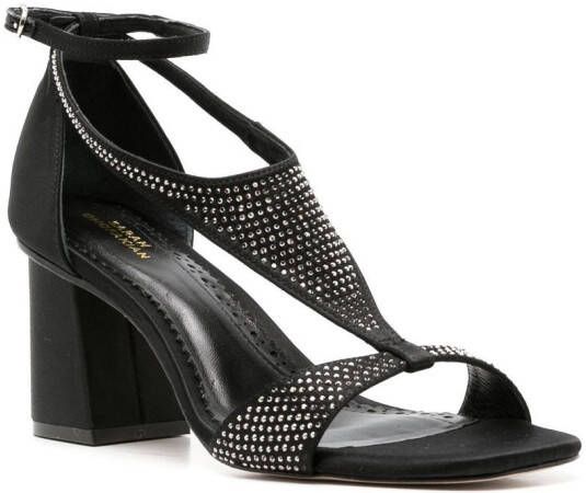 Sarah Chofakian Kylie crystal-embellished sandals Black