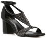 Sarah Chofakian Kylie crystal-embellished sandals Black - Thumbnail 2