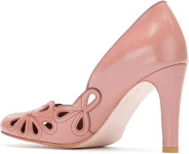 Sarah Chofakian leather Belle Epoque pumps Pink