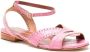 Sarah Chofakian leather Chemisier sandals Pink - Thumbnail 2