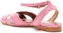 Sarah Chofakian leather Chemisier sandals Pink - Thumbnail 3