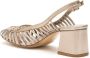 Sarah Chofakian leather Jezz sandals Gold - Thumbnail 3
