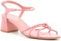 Sarah Chofakian leather Julie sandals Pink - Thumbnail 2