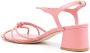 Sarah Chofakian leather Julie sandals Pink - Thumbnail 3