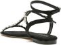 Sarah Chofakian leather Lumière flat sandals Black - Thumbnail 3