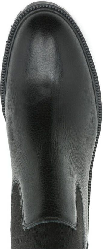 Sarah Chofakian leather Melrose boots Black