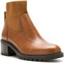 Sarah Chofakian leather Melrose boots Brown - Thumbnail 2