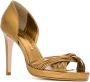 Sarah Chofakian leather sandals Gold - Thumbnail 2