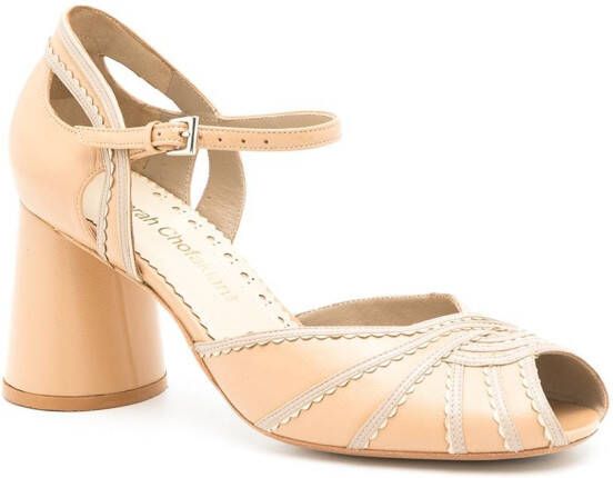 Sarah Chofakian leather Sugar sandals Neutrals