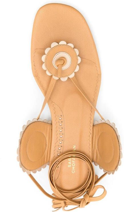 Sarah Chofakian Life Style sandals Yellow