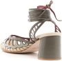 Sarah Chofakian Lilibet 50mm ankle-tie sandals Green - Thumbnail 3