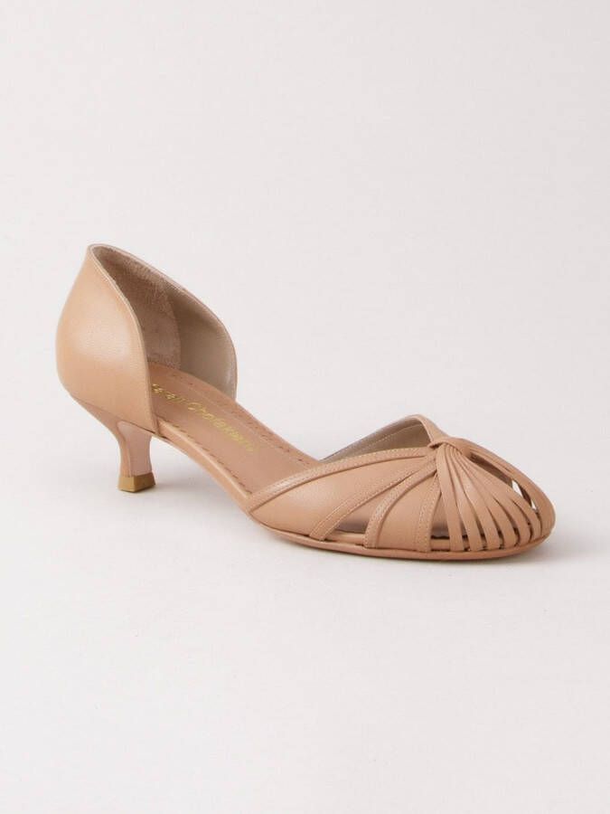 Sarah Chofakian low-heel pumps Brown