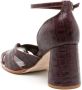 Sarah Chofakian Lucie 65mm leather sandals Brown - Thumbnail 3