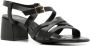 Sarah Chofakian Lygia 65mm strappy sandals Black - Thumbnail 2