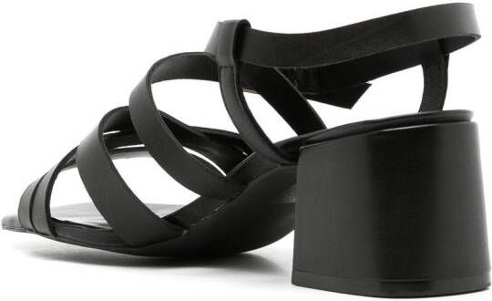 Sarah Chofakian Lygia 65mm strappy sandals Black
