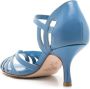 Sarah Chofakian Marcel 65mm cut-out sandals Blue - Thumbnail 3