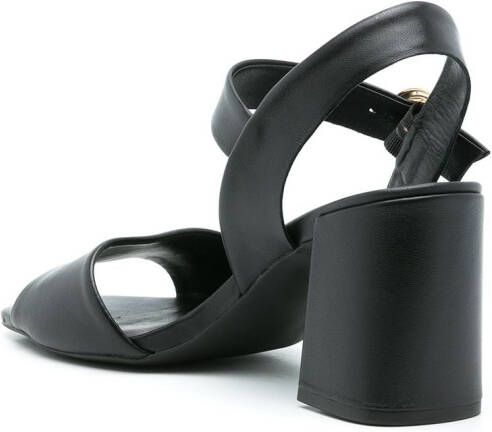 Sarah Chofakian Margaret 85mm leather sandals Black