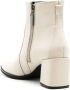 Sarah Chofakian Mariette leather ankle boots White - Thumbnail 3