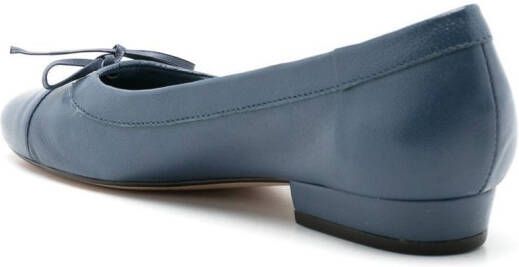Sarah Chofakian Martina ballerina shoes Blue