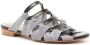 Sarah Chofakian Mia strap-design flat sandals Blue - Thumbnail 2