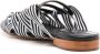 Sarah Chofakian Mia striped sandals Black - Thumbnail 3
