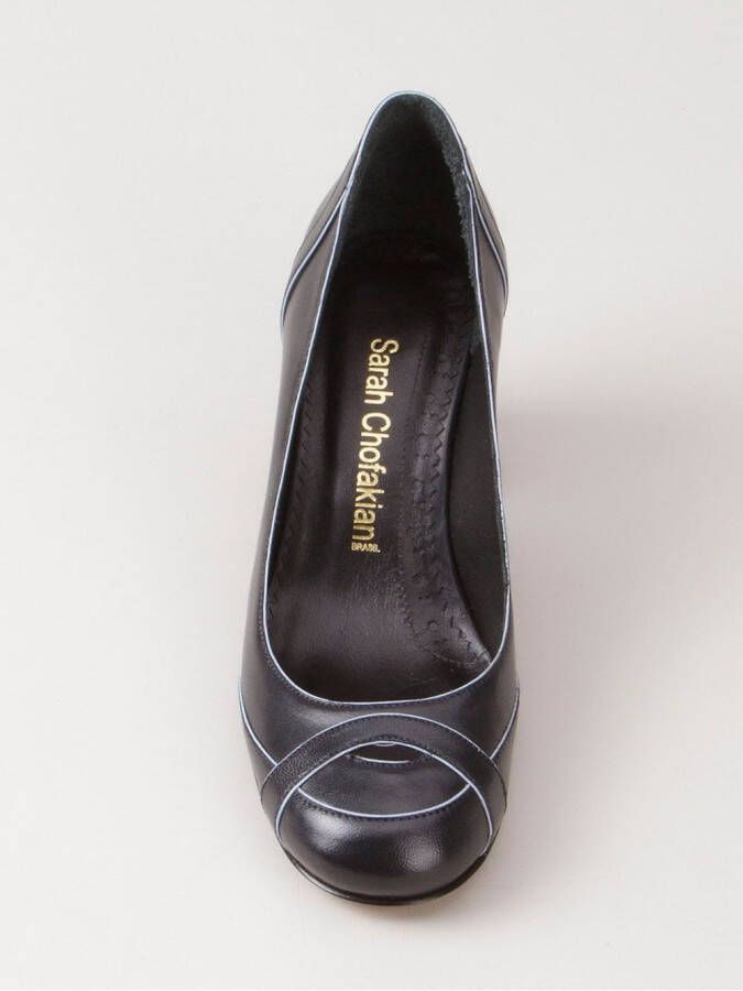 Sarah Chofakian mid-heel pumps Black