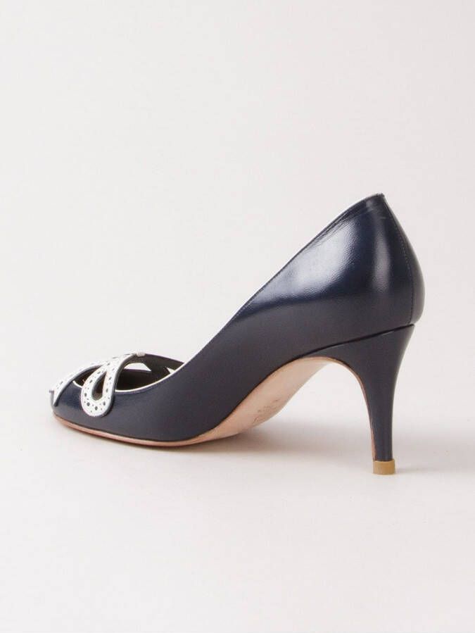 Sarah Chofakian mid-heel pumps Blue